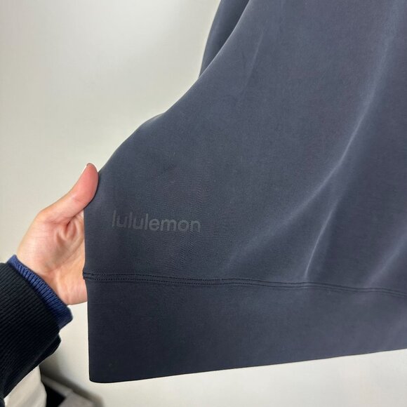 Lululemon Perfectly Oversized Cropped Crew French Terry 12 Athleisure Athletic S - Picture 5 of 7